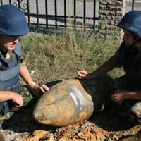 У селі Великі Бірки Тернопільського району виявлено 4 авіабомби часів Другої світової війни