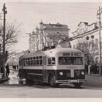 Перші тролейбусні керманичі Тернополя