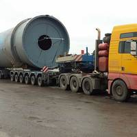На дорогах області затримали водія з величезним вантажем