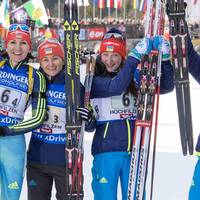 Підгрушна виборола срібло на естафеті Кубка світу