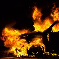 Поблизу села Хмелиська Підволочиського району горів автомобіль