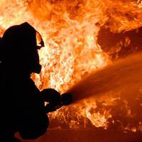 На вулиці Медовій горіла будівля Альфабанку