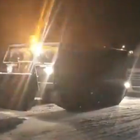 Як в Підгородньому шляховики фуру буксирували (ВІДЕО)