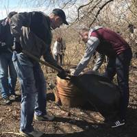 У Зборові впорядкували козацьку могилу