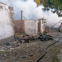 У селі Нараїв Бережанського району горіло дві будівлі (ФОТО)