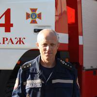 Збаразького рятувальника колеги оригінально провели на пенсію (ФОТО)