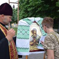 До Тернополя привезли мощі святого Великомученика Димитрія Солунського (ФОТО)