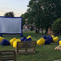 У Тернополі запрацював безкоштовний кінотеатр просто неба