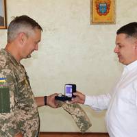 Військовий з Гусятина отримав нагороду (ФОТО)