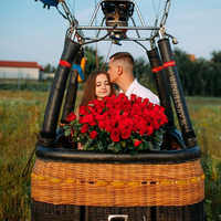 Романтичне освідчення на повітряній кулі (ФОТО)