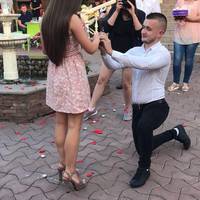Зворушливе освідчення у Чорткові  (ФОТО, ВІДЕО)