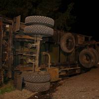 На Зборівщині перевернулася вантажівка з дизпаливом (ФОТО)