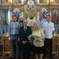 Пара на Тернопільщині обвінчалася, проживши разом півстоліття (ФОТО)