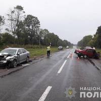 На Теребовлянщині не розминулися два авто: постраждав водій (ФОТО)
