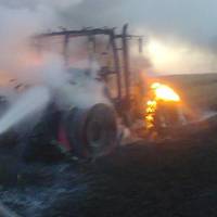 Бізнес-розбірки на Тернопільщині: злочинці спалили техніки на 60 тисяч доларів