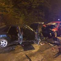 Деталі та відео страшної аварії біля Чорткова, де травмувалися 7 осіб, двоє з яких діти (ВІДЕО)