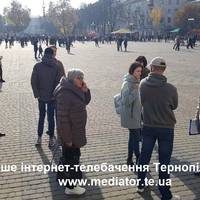 У Тернополі протестують через подорожчання проїзду (НАЖИВО)