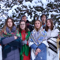 Тернопільські школярі відзначились оригінальним привітання з Новим роком