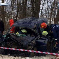 На Тернопільщині іномарка не розминулася з КамАЗом (Відео)