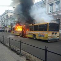 Тернопільський тролейбус, який загорівся на Руській, реставрації не підлягає
