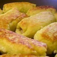 Картопляні рулетики з м’ясом. Чудова страва, спробуйте!