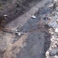 У селі під Тернополем злива зруйнувала нову дорогу (відео)