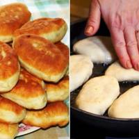 Пишні смажені пиріжки з соковитою ягідної начинкою