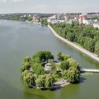 Вражаючі фото Тернополя з висоти пташиного польоту показав місцевий житель