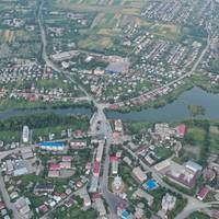 Аеросвітлини райцентру на Тернопільщині опублікували в мережі (фото)