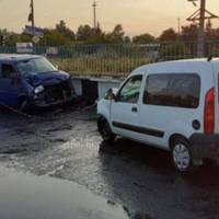 З`явилося відео аварії на Гаївському мосту. ДТП спричинив п`яний водій. ВІДЕО