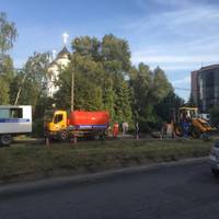 У Тернополі перекрили рух вулицею Є.Коновальця