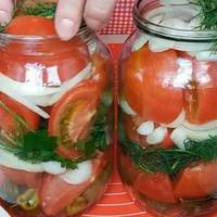 Помідори «По-польськи», швидко та смачно! Шкодую що мало закрила в минулому році.