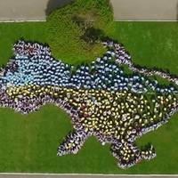 Україна єдина! Патріотичний флешмоб ТНПУ ім.В.Гнатюка. ВІДЕО