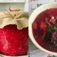 Консервована борщова заправка. 15 хвилин – і каструля червоного борщу готова!