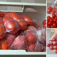 Не перемерзають, без льоду і місця багато не займають. ОСЬ найкращий спосіб зберігання помідор круглий рік