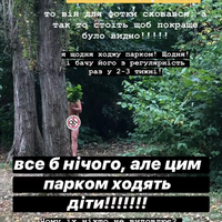 У соцмережах люди пишуть про неадекватного чоловіка в парку