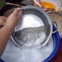 Навіть старі бабусині сковорідки виблискують чистотою! Кращий засіб!