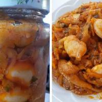 Фасолі, морква і цибуля — Чудовий салат на зиму. Господиням на замітку.