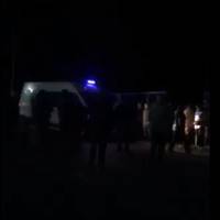 Швидка допомога та крики ганьба: вночі на пункті пропуску “Тиса” було гаряче (ВІДЕО 18+)