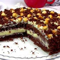 Торт “Фантазія” — швидкий і простий десерт до чаю