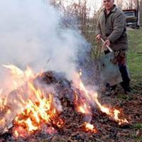 За спалювання листя тернополянами загрожує штраф понад тисячу гривень