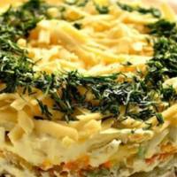 НІЖНИЙ салат з курячою печінкою, від тітки Раї. Ніхто з гостей не пішов додому, не взявши рецепт. Дуже смачно!