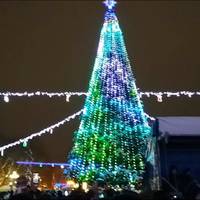 Вийшов з ладу стовбур головної ялинки Тернополя