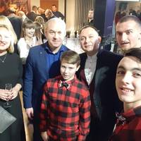 За нагородою від тернопільського глянцю лановецький священик приїхав з синами (фото)