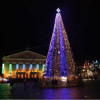 Головна ялинка Тернополя цьогоріч засяє по-новому