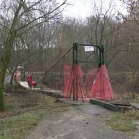 Підвісний пішохідний міст у парку Топільче відремонтують до 25 грудня