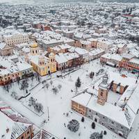 Неймовірні Бережани з висоти пташиного польоту. Фото
