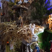 Шопку у селі на Тернопільщині робили усім селом. Відео