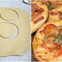 Проста в приготуванні та дуже смачна міні-піца по-домашньому