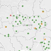 В Україні запустили інтерактивну карту ситуації з коронавірусом